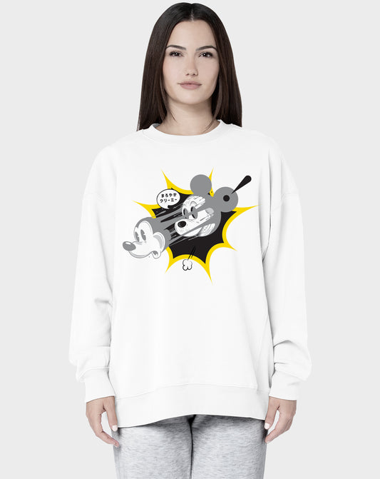Mickey Face Off Unisex Sweatshirt