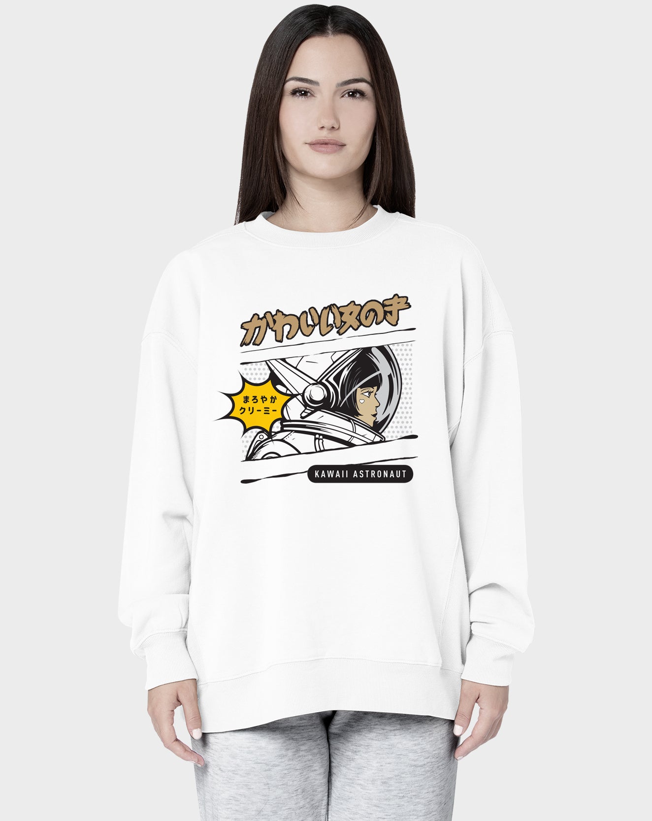 Kawaii Astronaut Unisex Sweatshirt