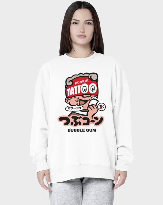 Dunkin Tattoo Gum Unisex Sweatshirt