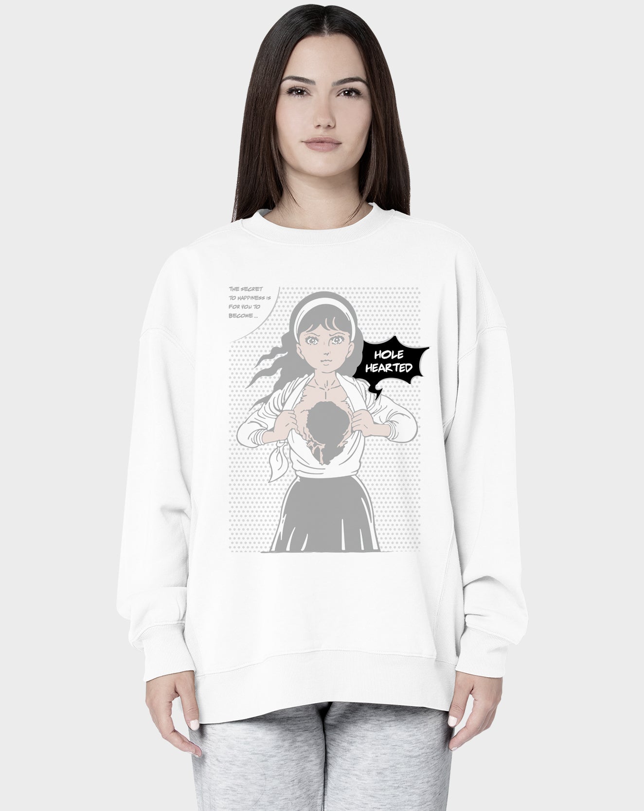 Hole Hearted Unisex Sweatshirt