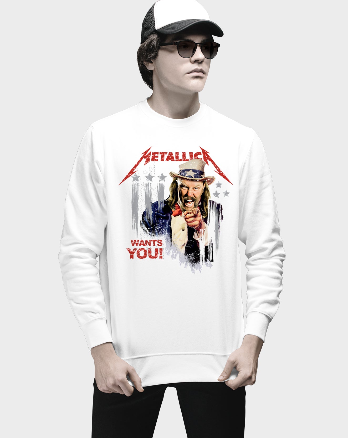 Metallica Wants You Unisex Sweatshirt