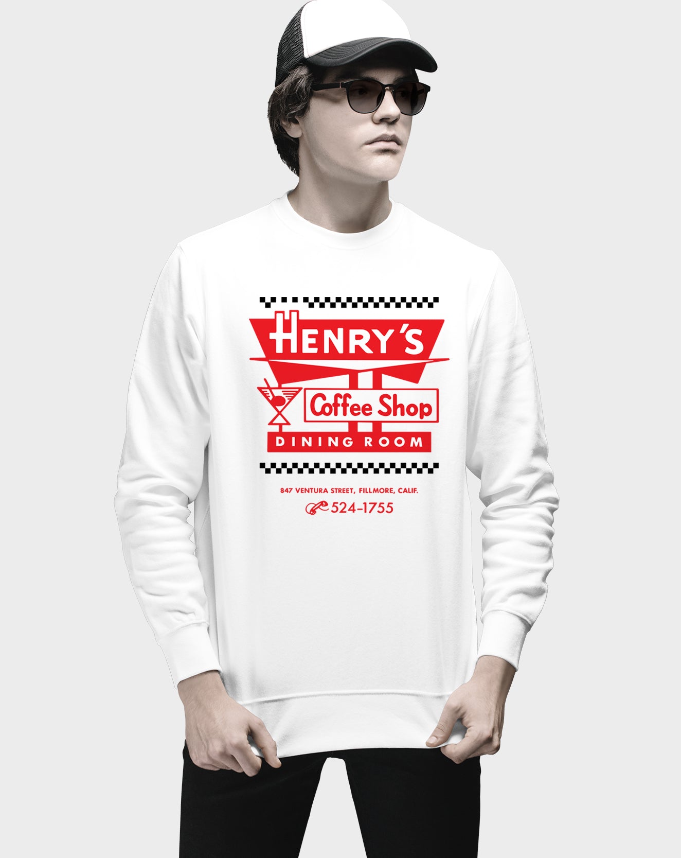 Henry's Coffee Shop Unisex Sweatshirt