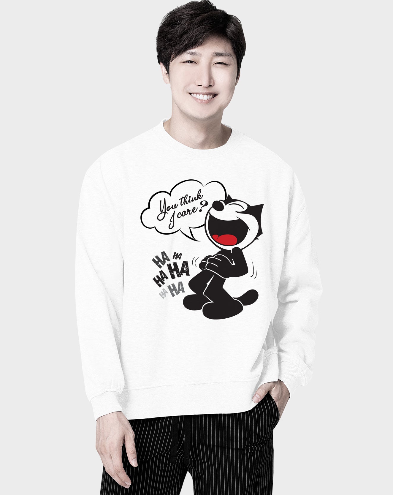 Careless Laughter Unisex Sweatshirt