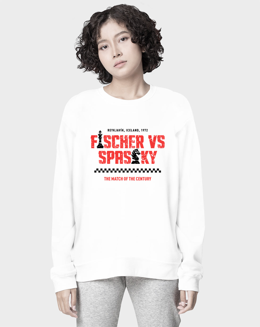 Fischer vs Spassky Unisex Sweatshirt