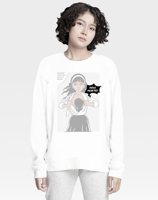 Hole Hearted Unisex Sweatshirt