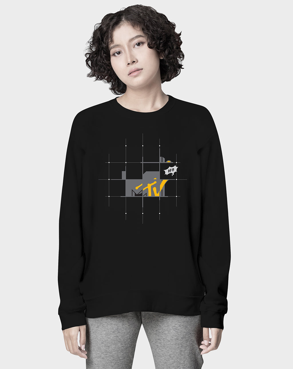 MTV Grid Unisex Sweatshirt