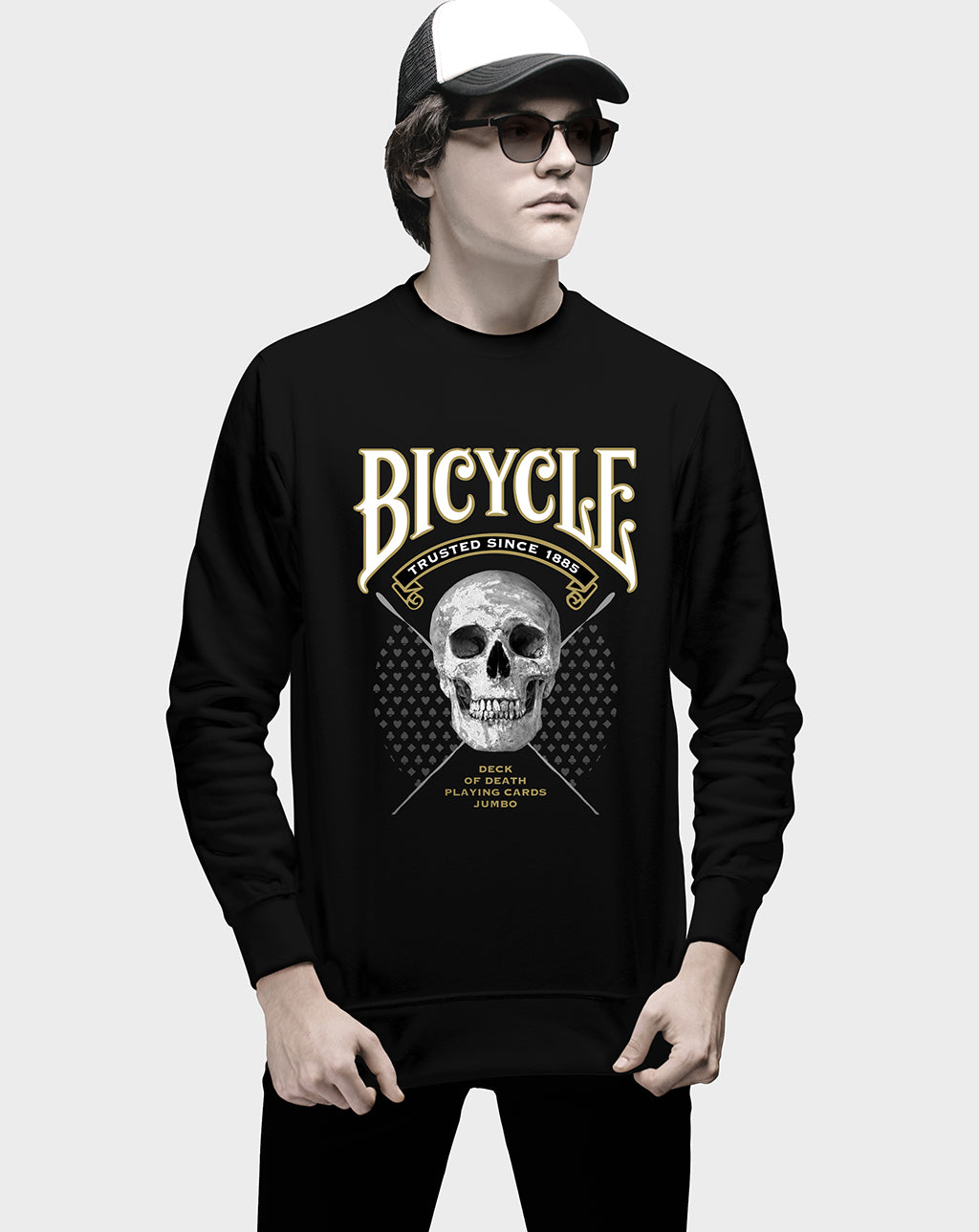 Bicycle Deck of Death Sweatshirt
