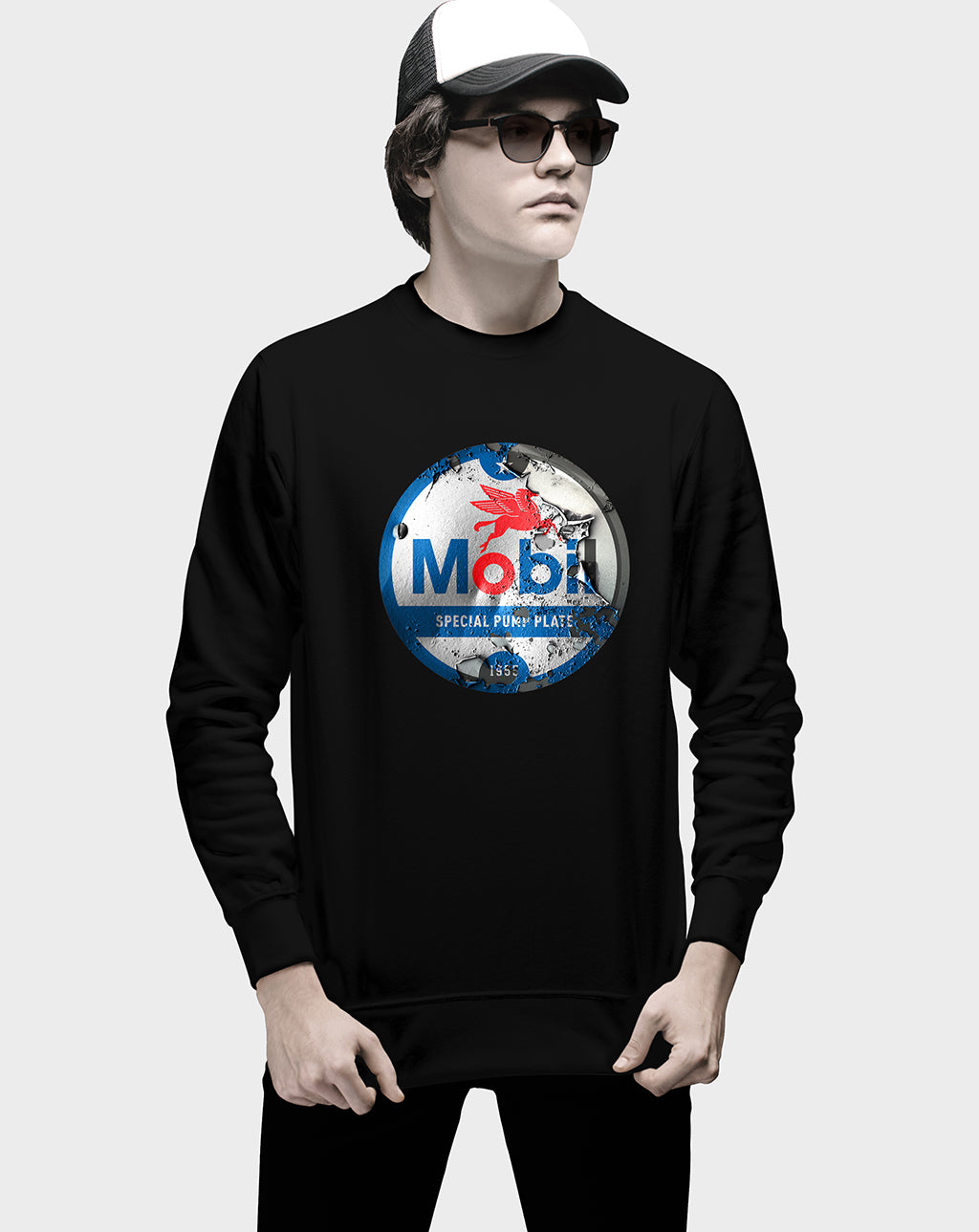 Mobil Gasoline Unisex Sweatshirt