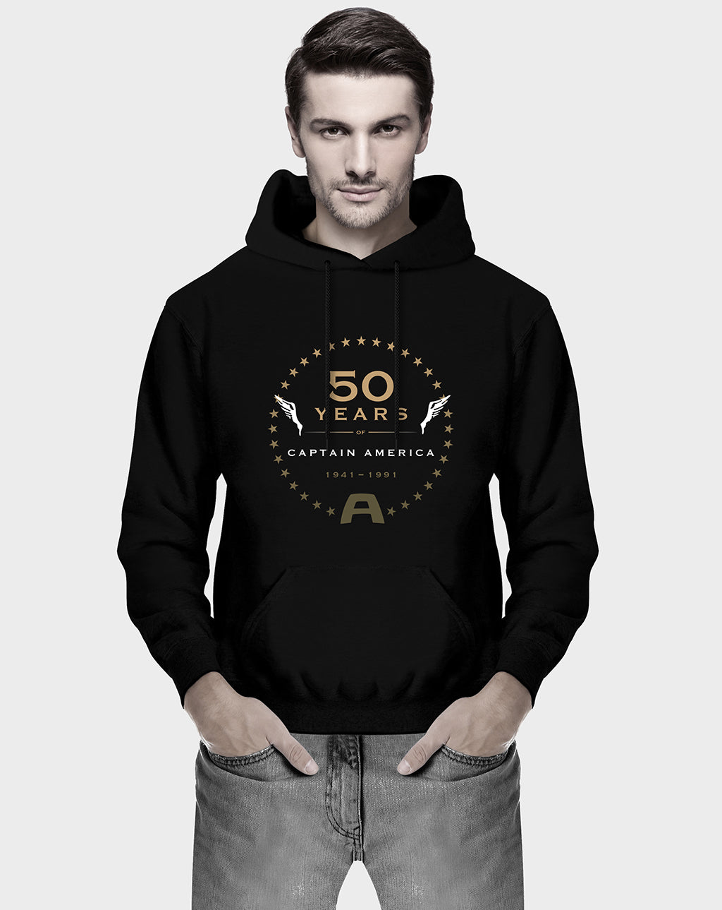 50 yrs of Captain America Unisex Hoodie