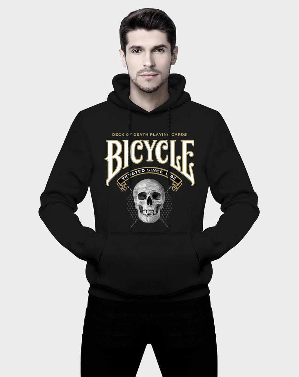 Bicycle Deck of Death Unisex Hoodie