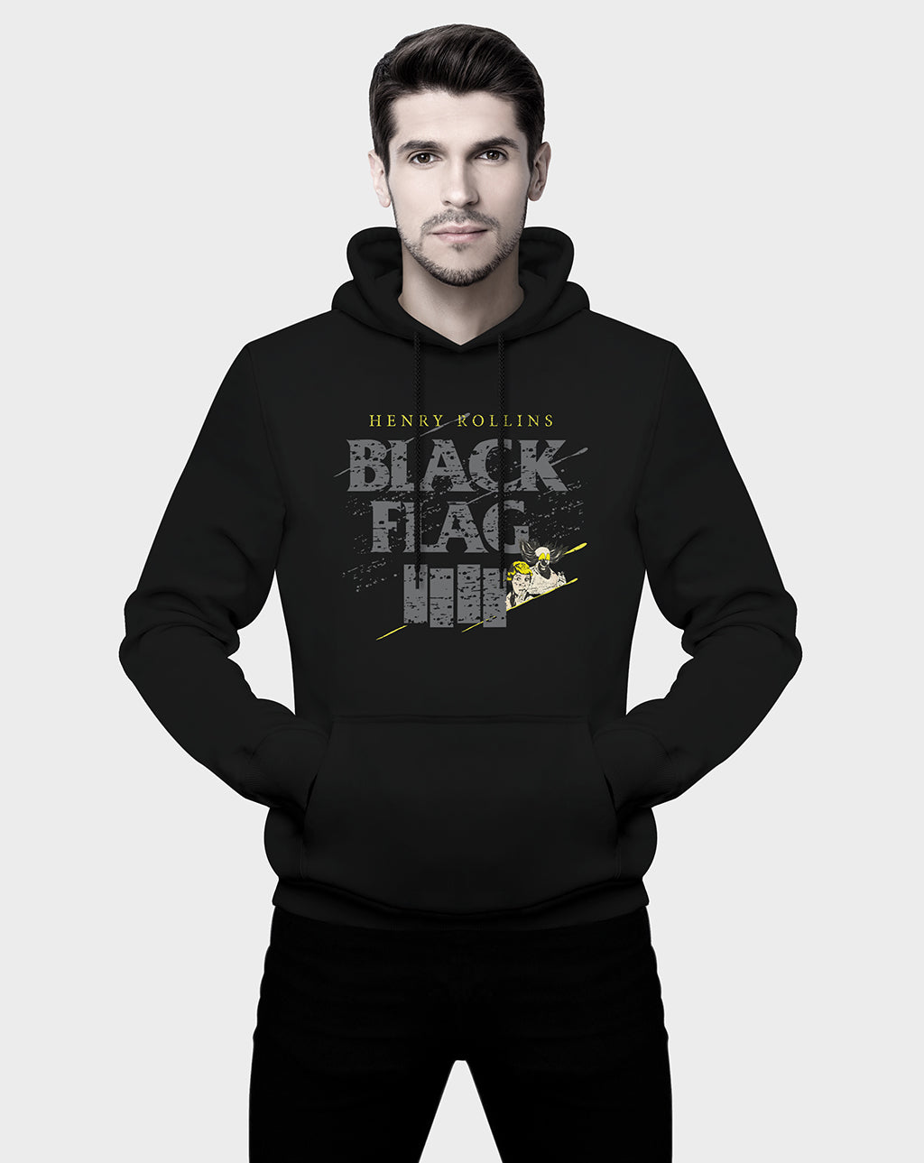 Henry Rollins Black Flag Unisex Hoodie