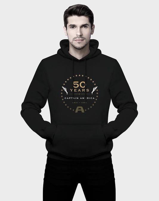 50 yrs of Captain America Unisex Hoodie