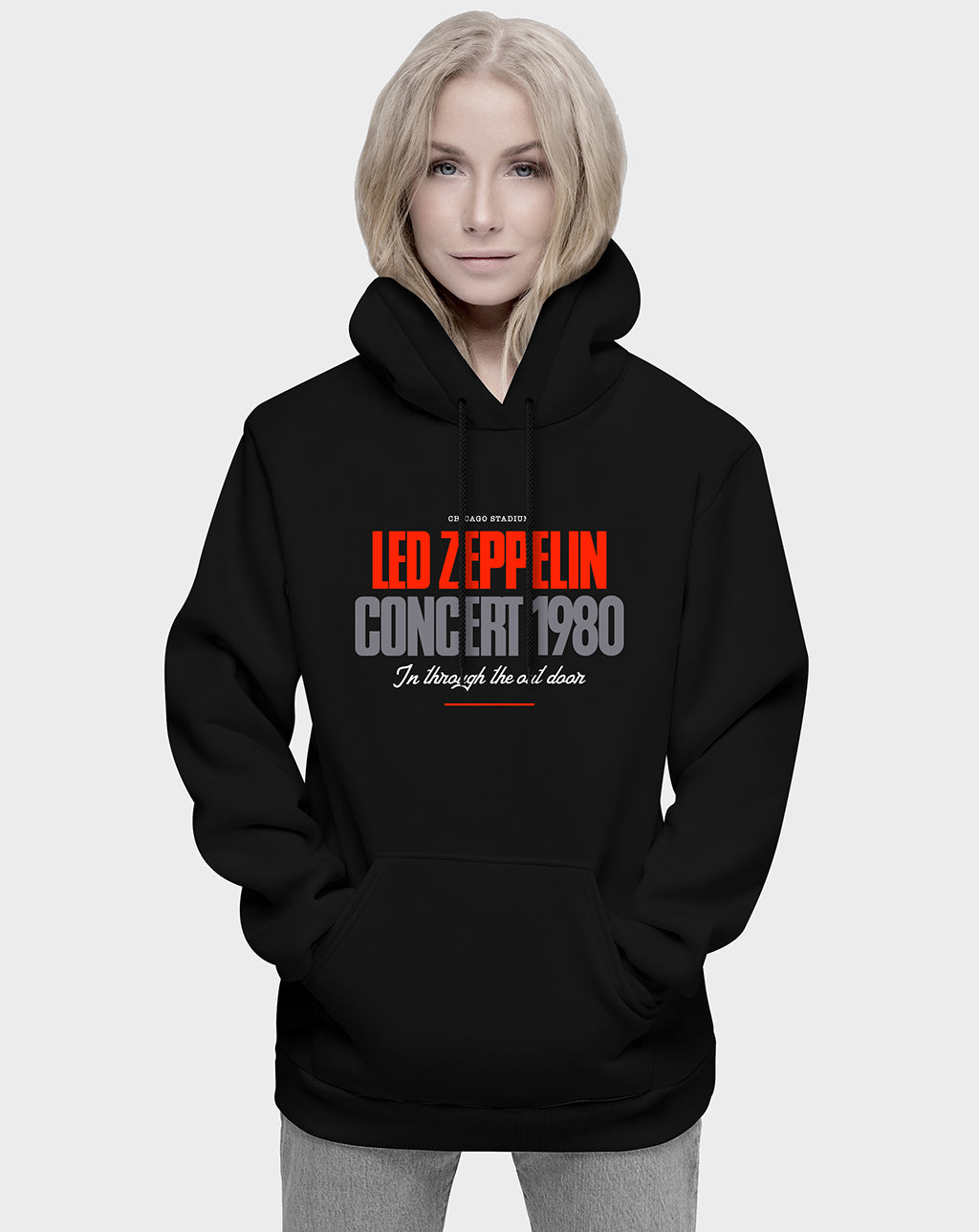Led Zeppelin Concert 1980 Unisex Hoodie