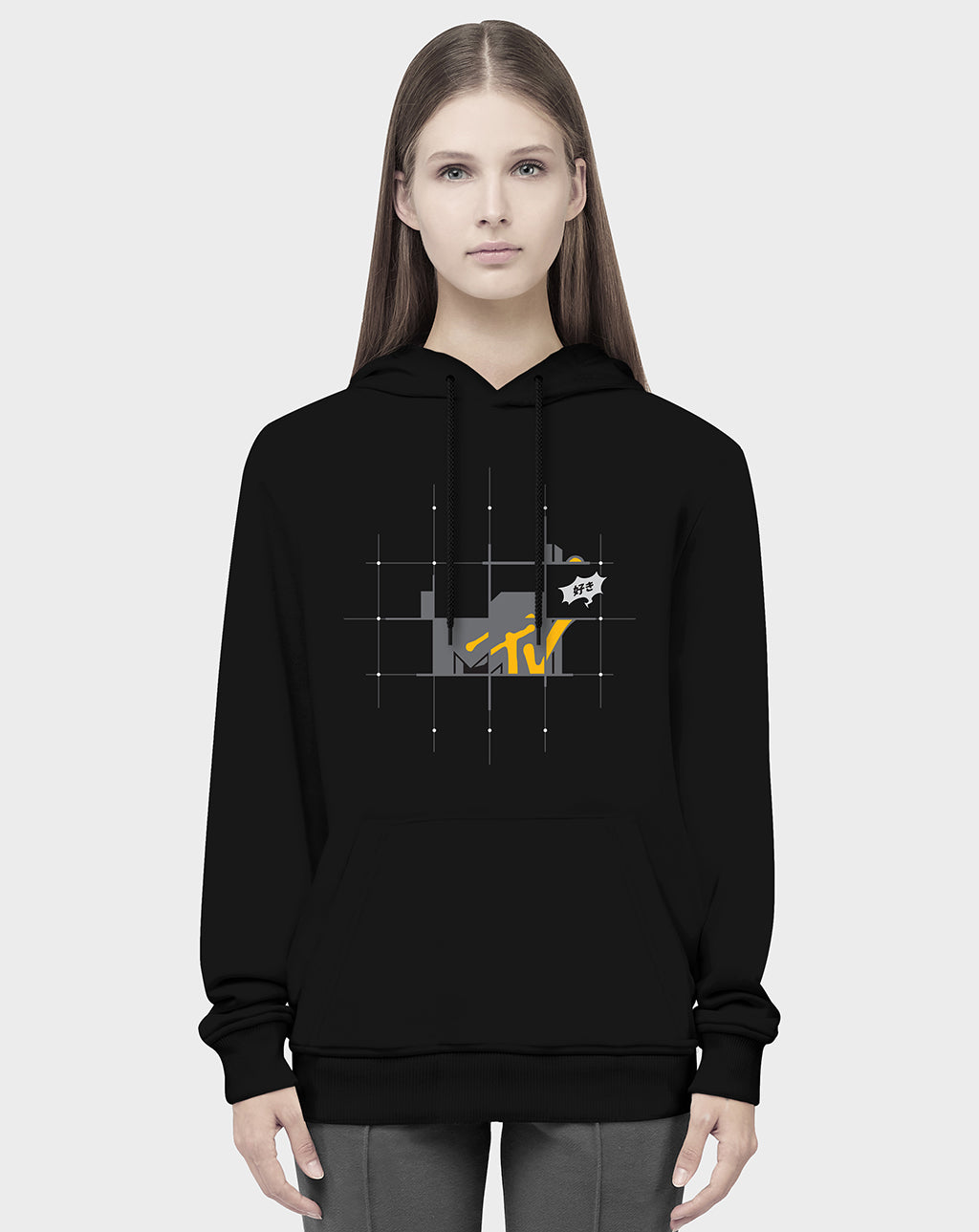 MTV Grid Unisex Hoodie