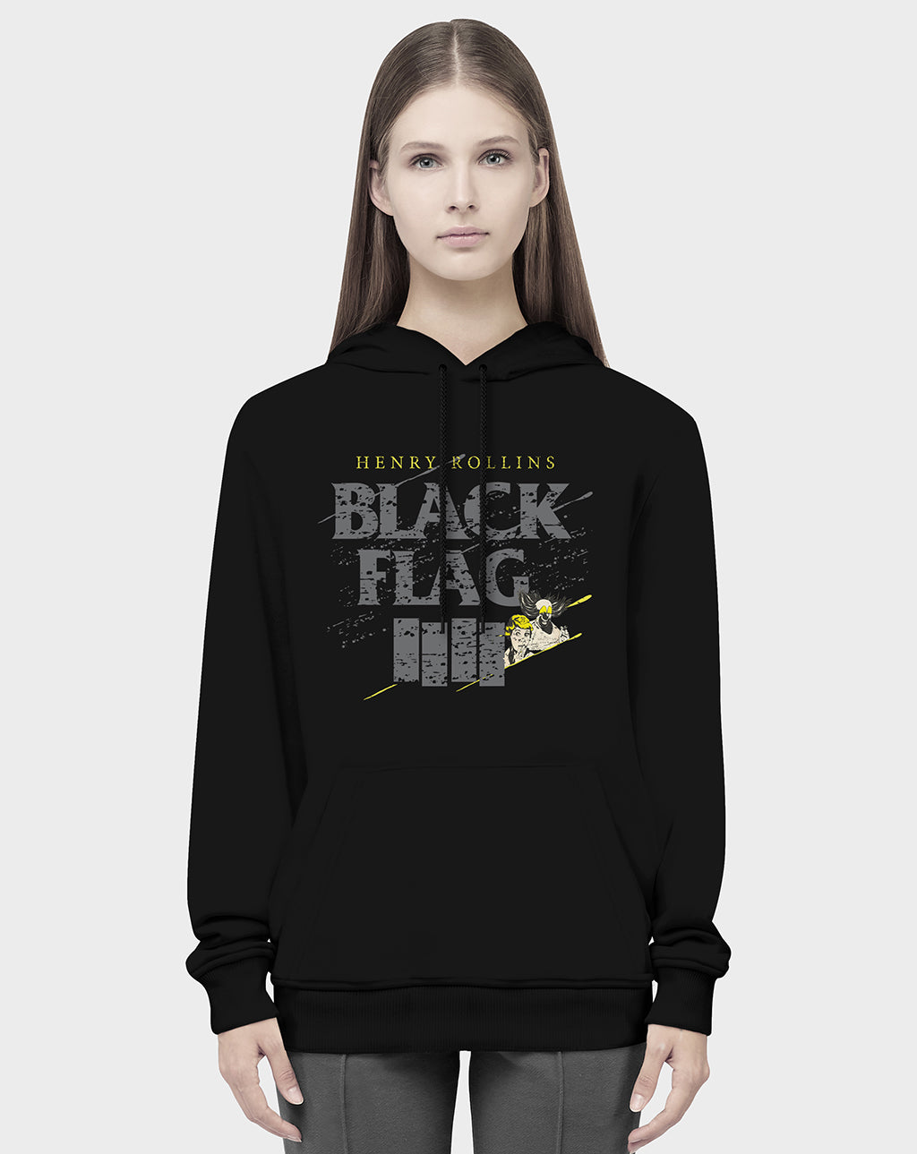 Henry Rollins Black Flag Unisex Hoodie
