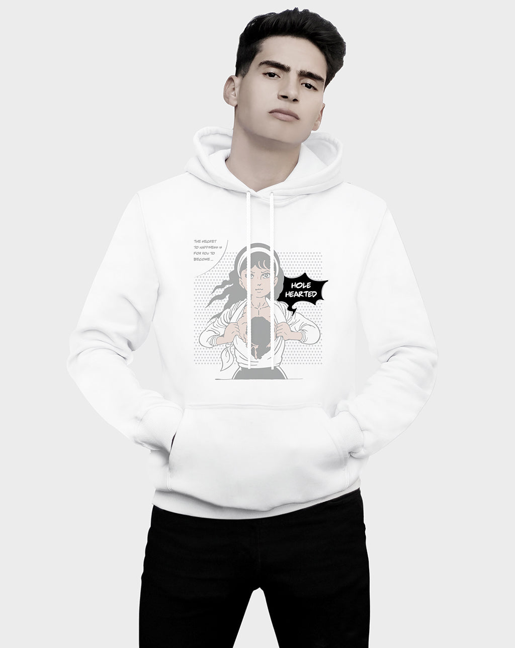 Hole Hearted Unisex Hoodie