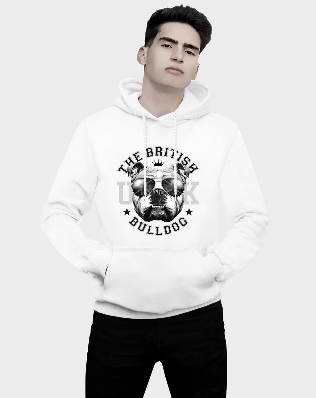 The British Bulldog Unisex Hoodie