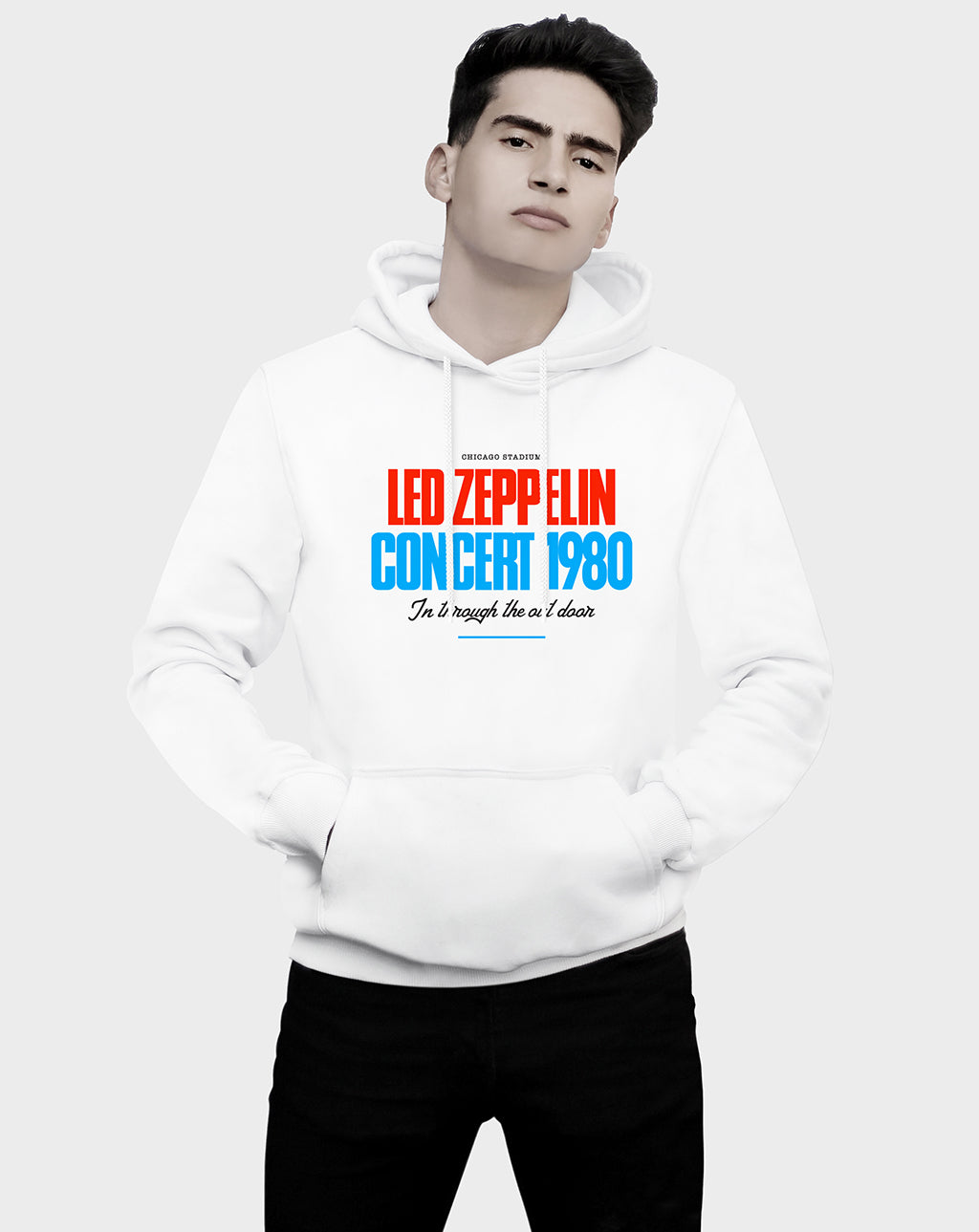 Led Zeppelin Concert 1980 Hoodie