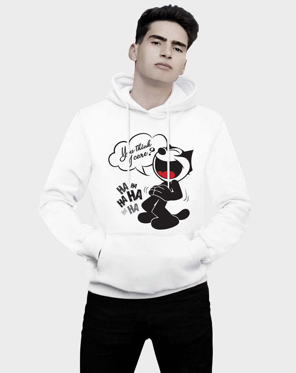 Careless Laughter Unisex Hoodie