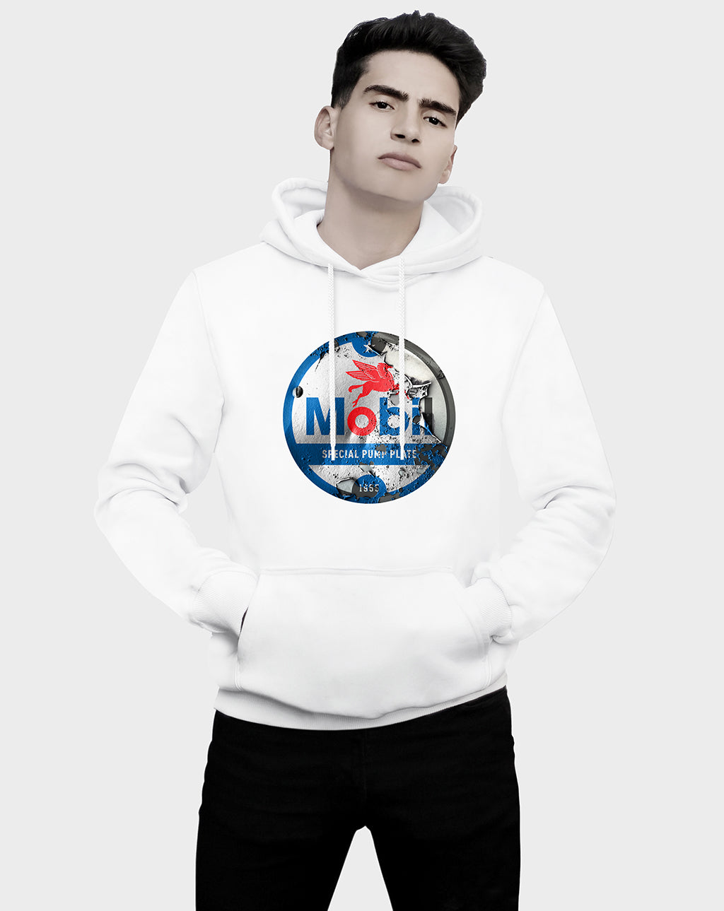 Mobil Gasoline Unisex Hoodie