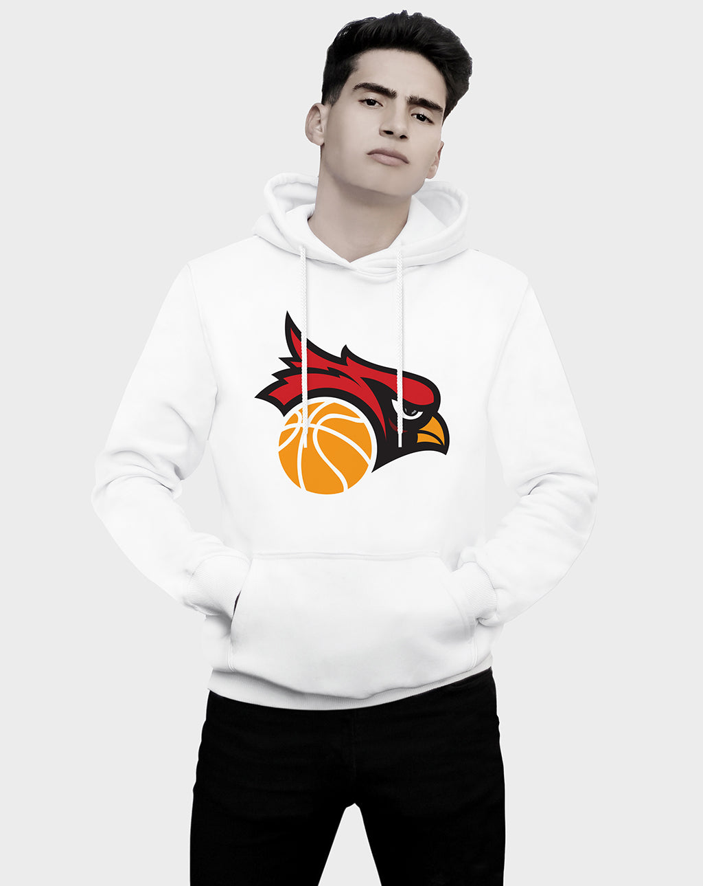 Cardinals Basketball Unisex Hoodie