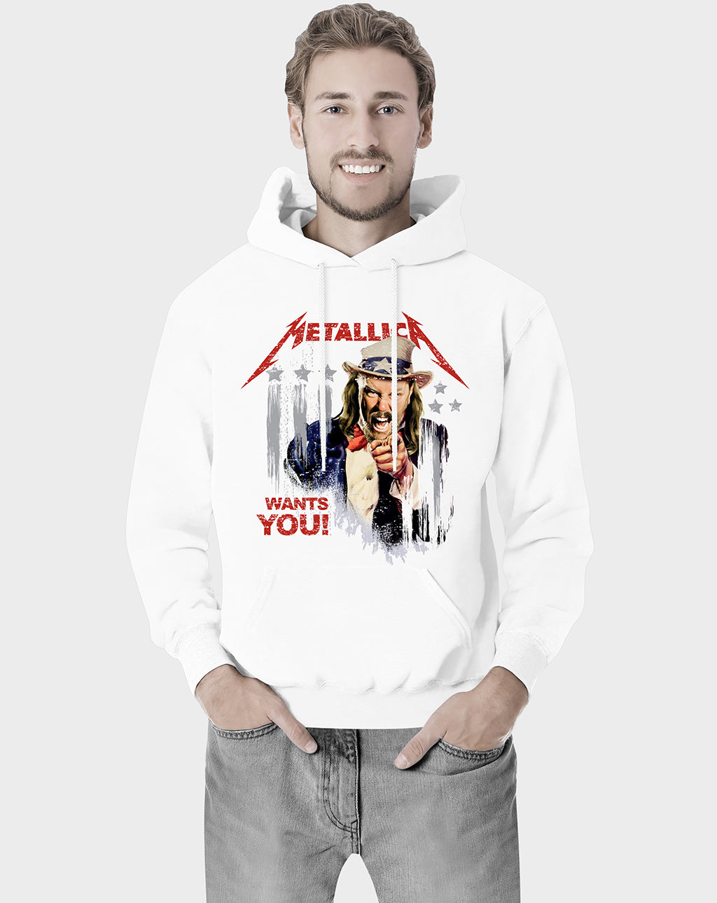 Metallica Wants You Unisex Hoodie