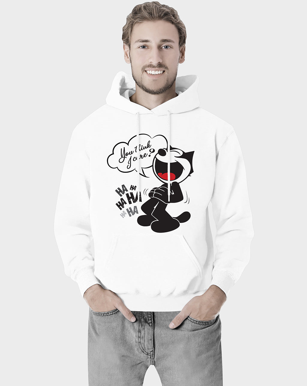 Careless Laughter Unisex Hoodie