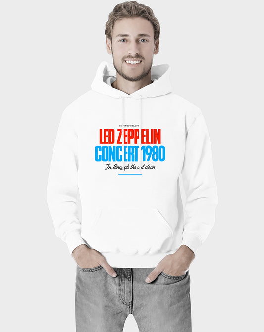Led Zeppelin Concert 1980 Hoodie