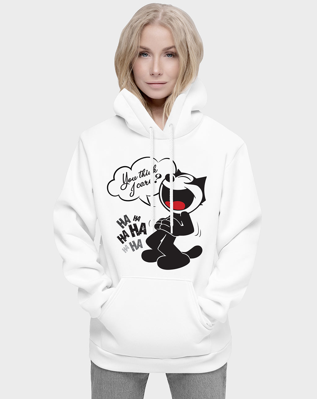 Careless Laughter Unisex Hoodie