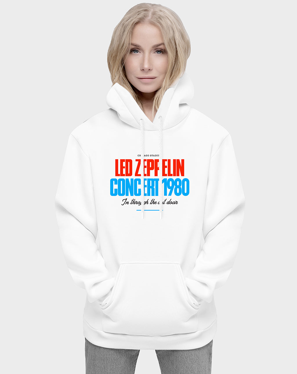 Led Zeppelin Concert 1980 Hoodie