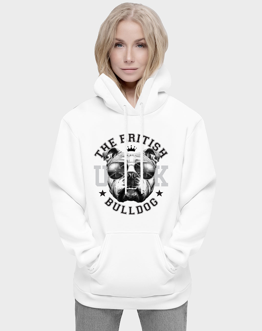 The British Bulldog Unisex Hoodie