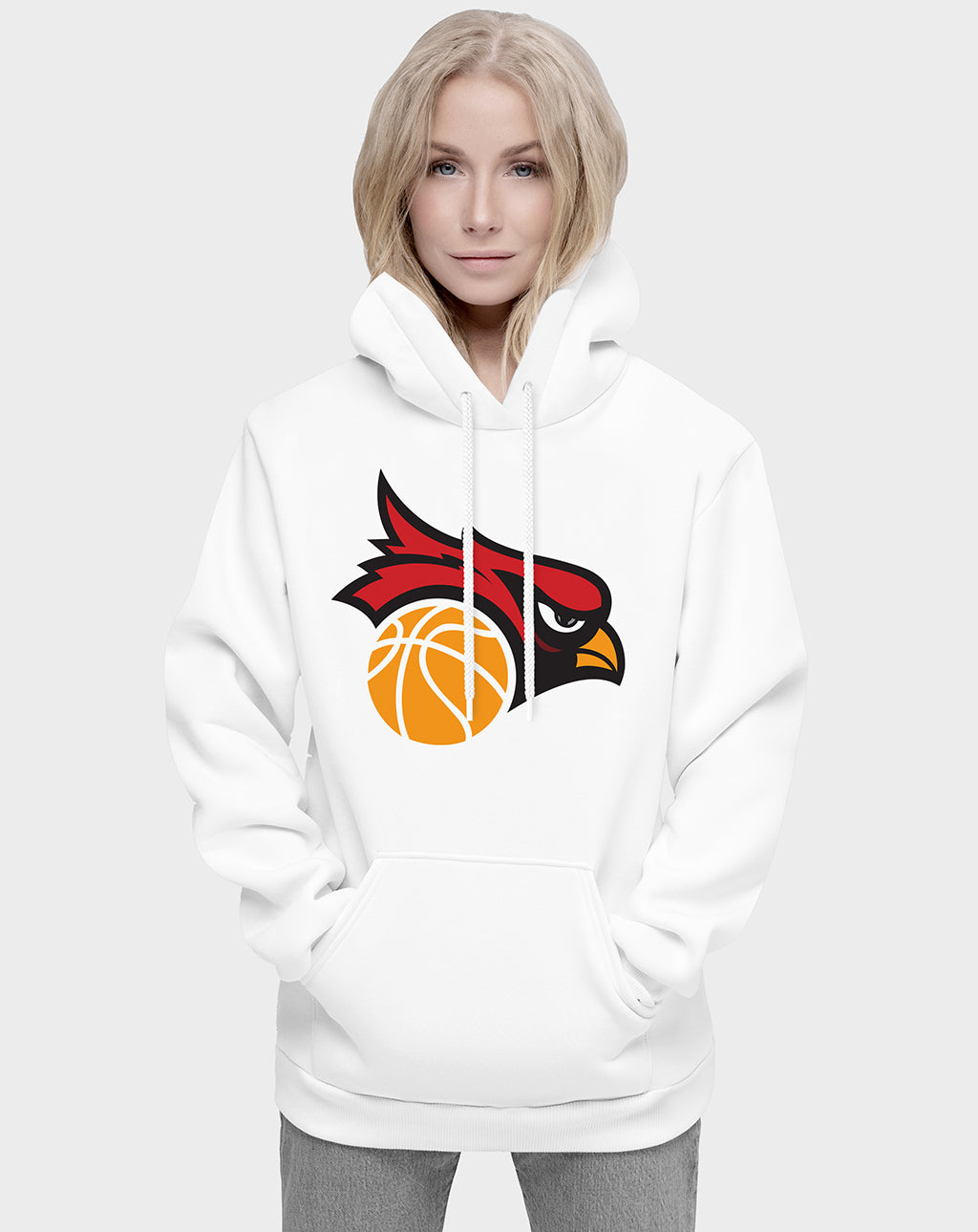 Cardinals Basketball Unisex Hoodie