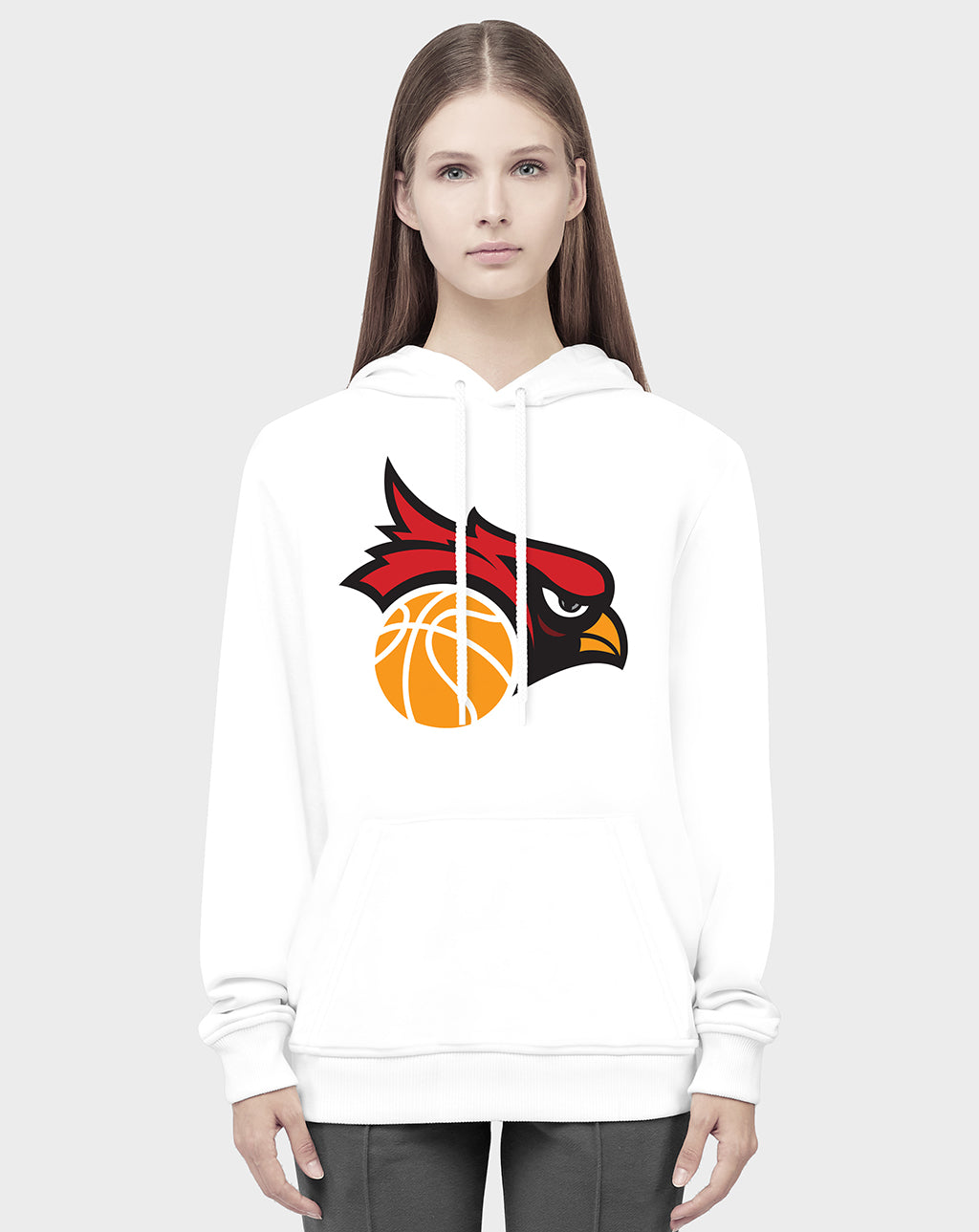Cardinals Basketball Unisex Hoodie