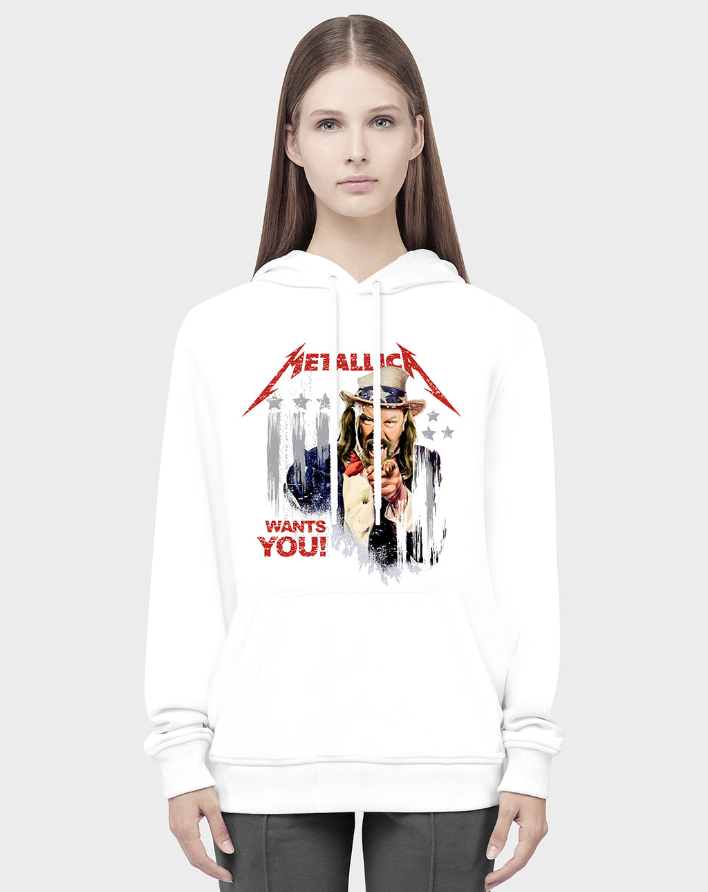 Metallica Wants You Unisex Hoodie