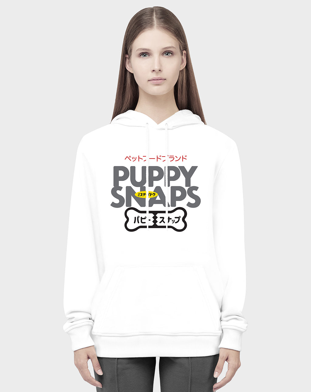 Puppy Snaps Unisex Hoodie