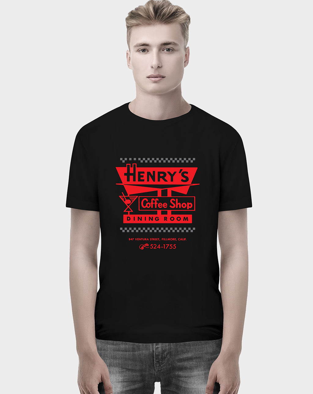 Henry's Coffee Shop Unisex Tee