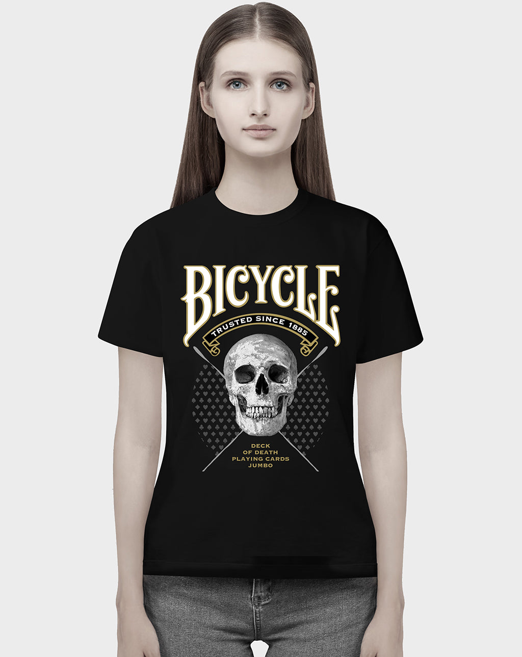 Bicycle Deck of Death Unisex Tee