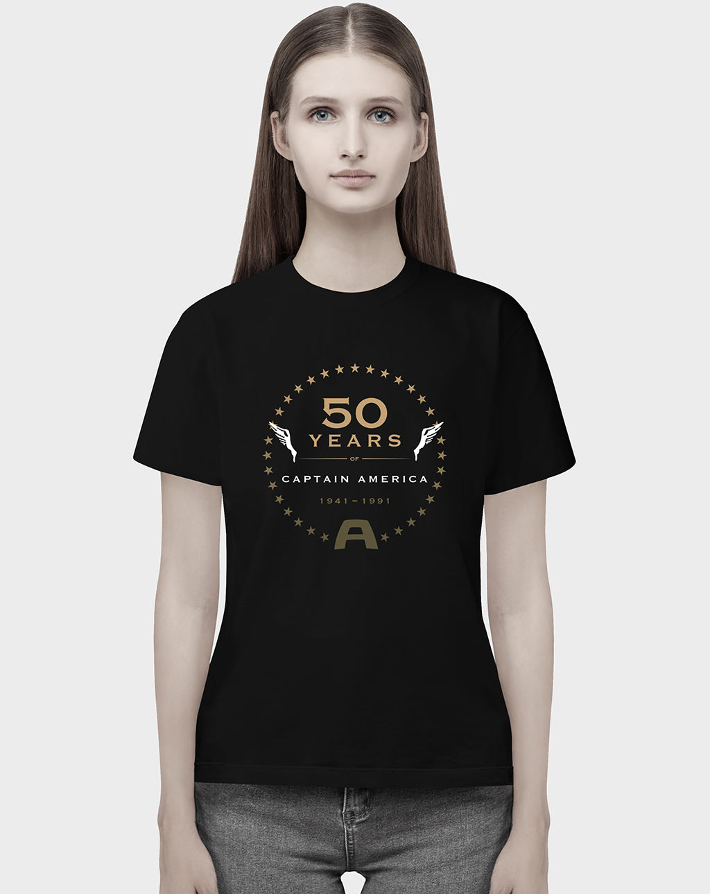 50 yrs of Capt America Unisex Tee