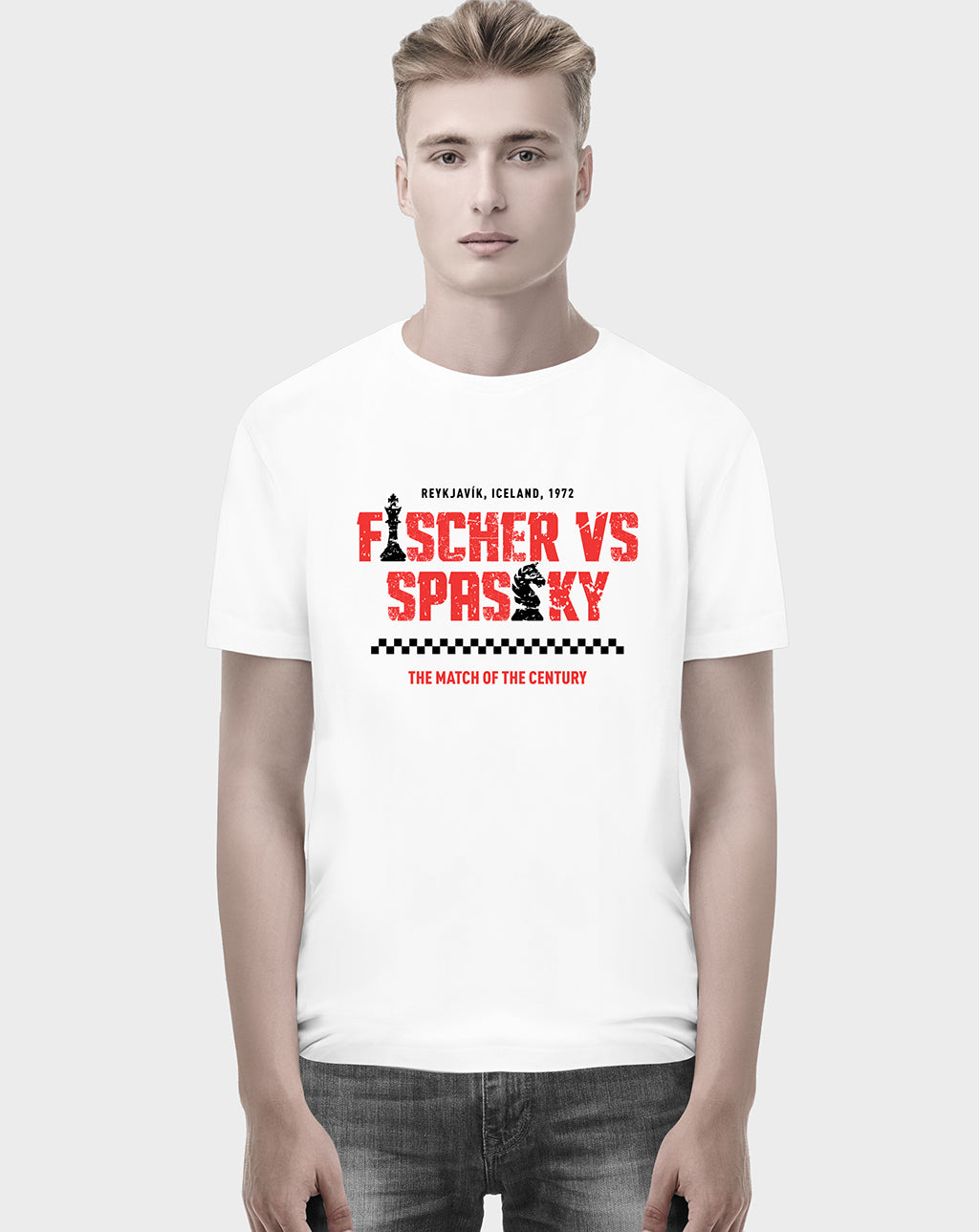 Fischer vs Spassky Unisex Tee