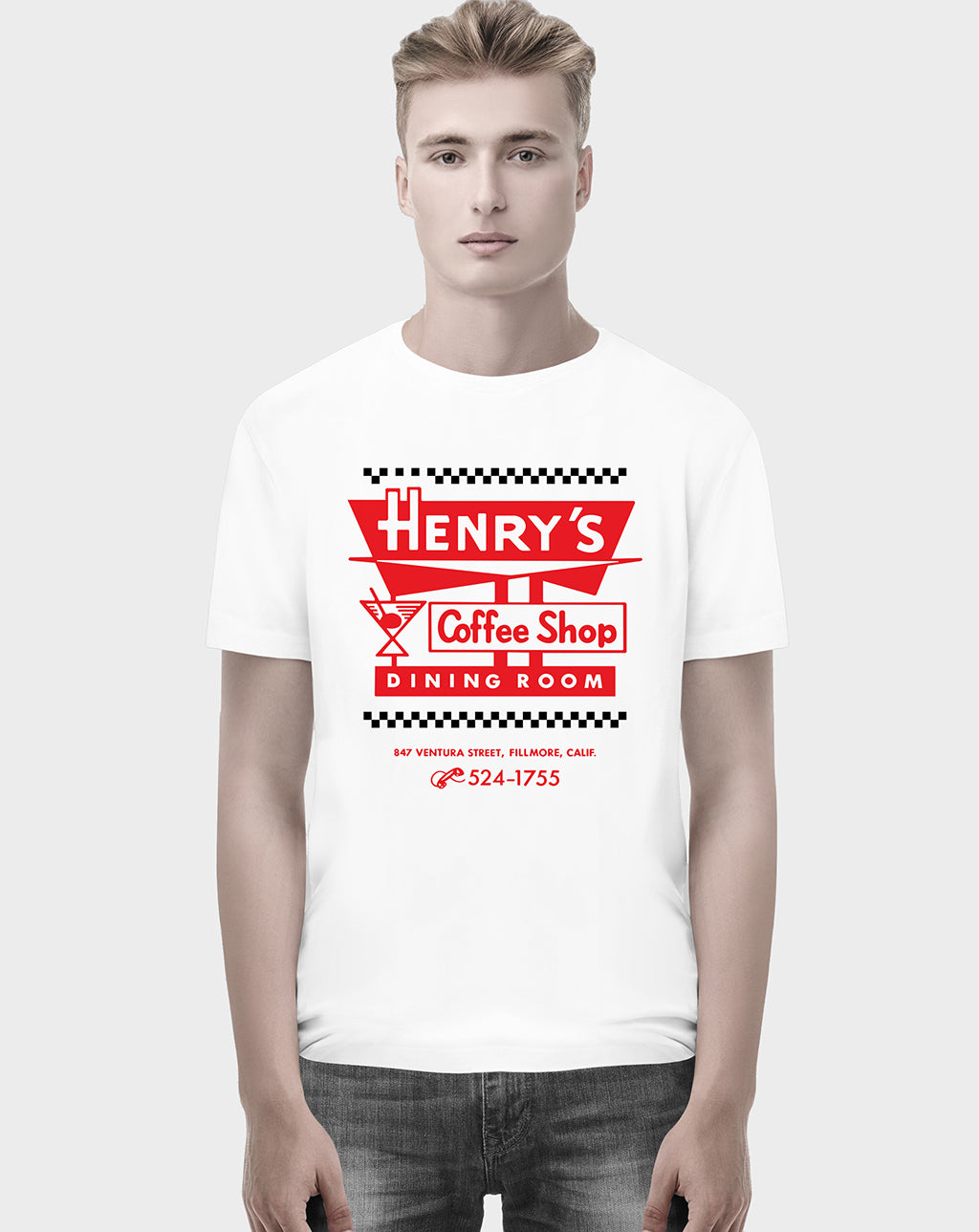 Henry's Coffee Shop Unisex Tee