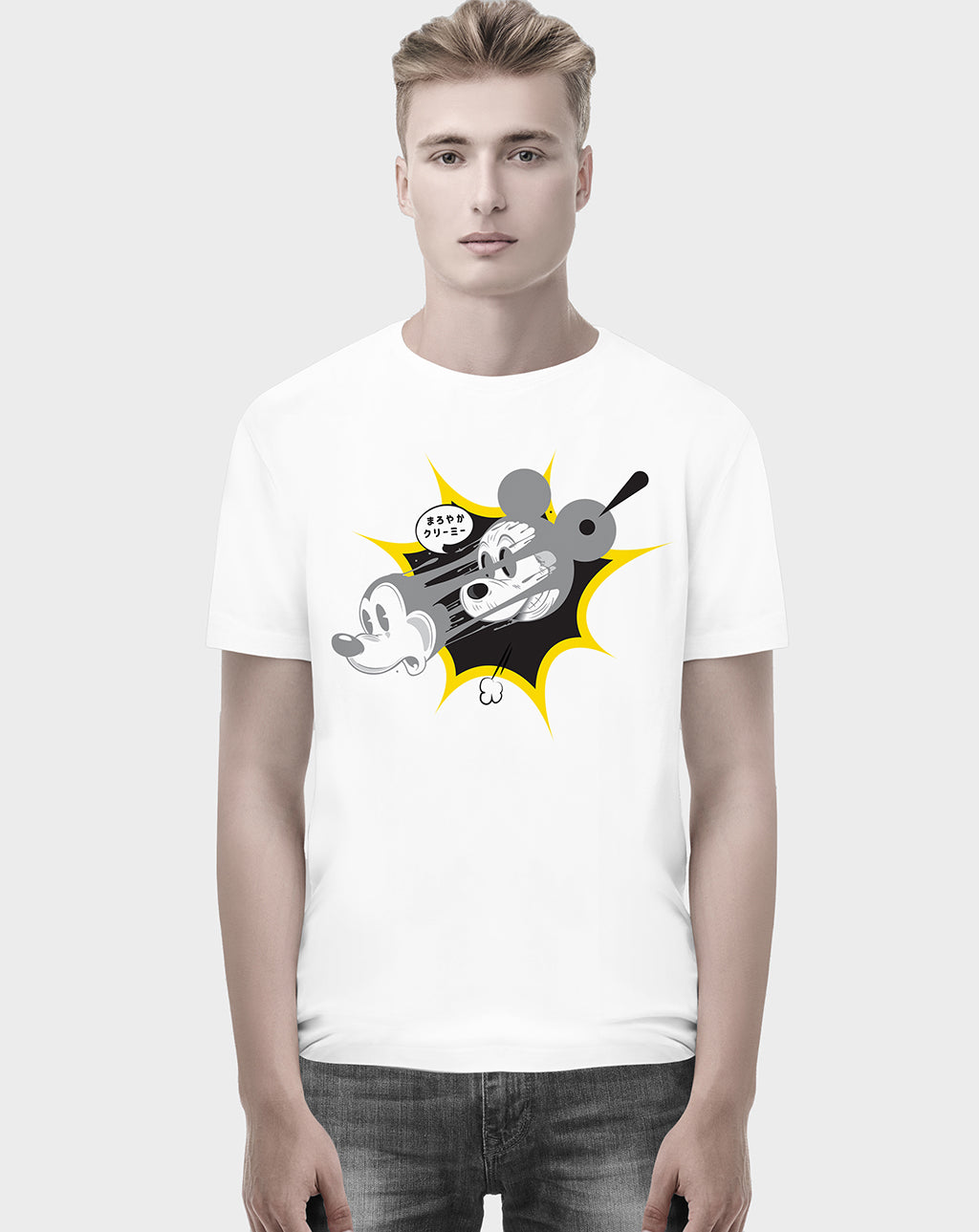 Mickey Face Off Unisex Tee