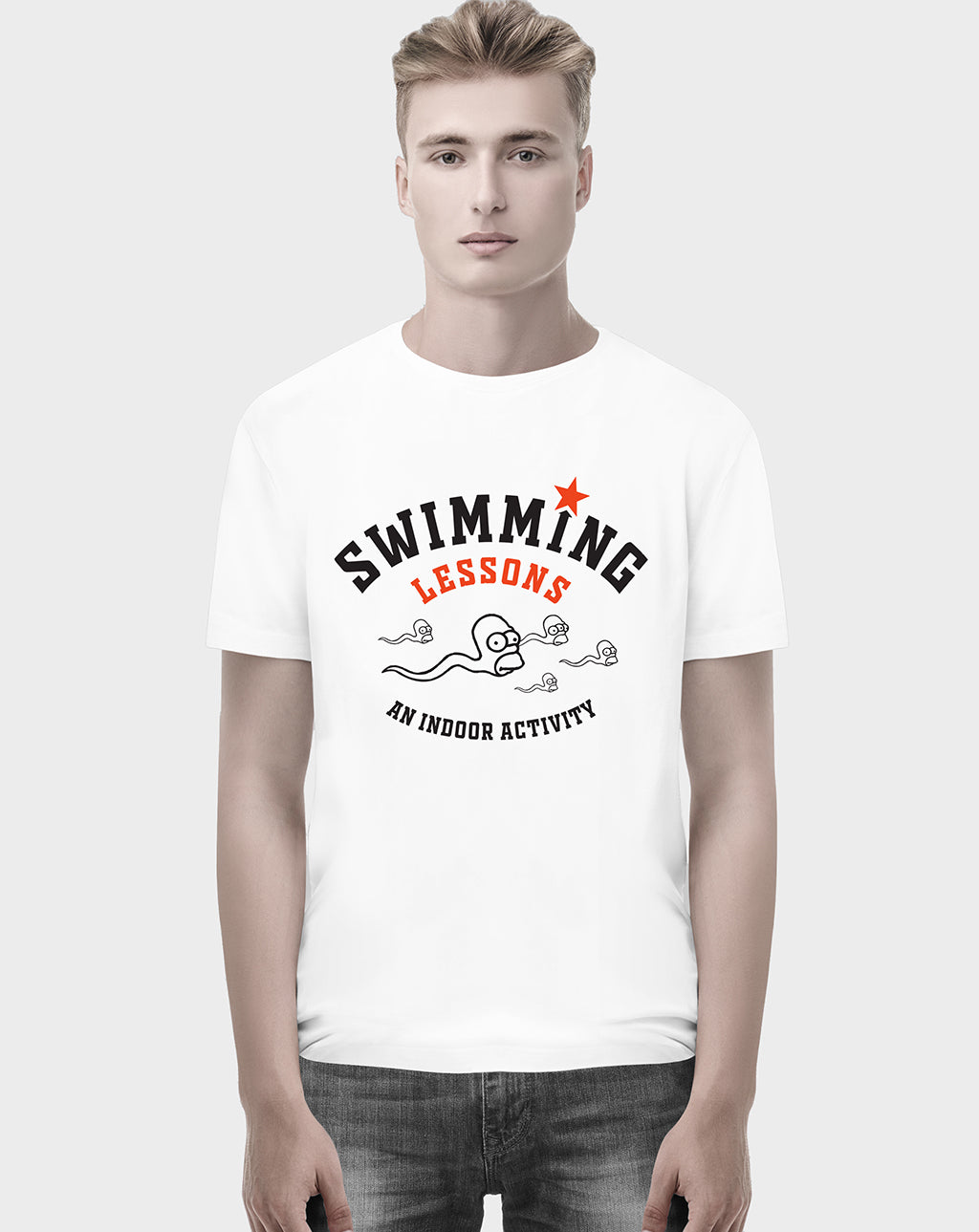 Swimming Lessons Unisex Tee