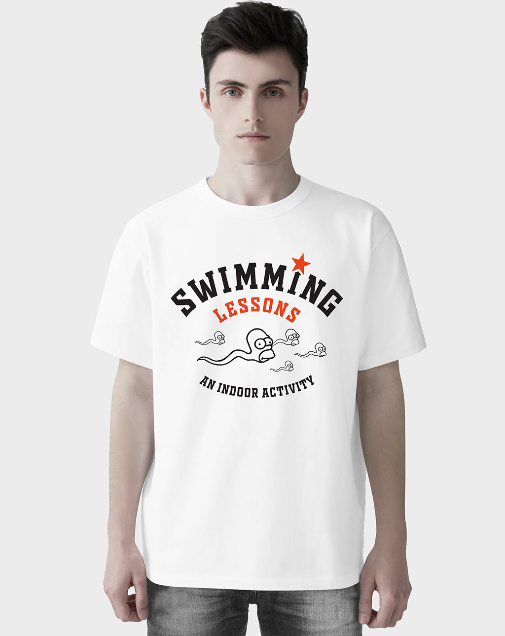 Swimming Lessons Unisex Tee