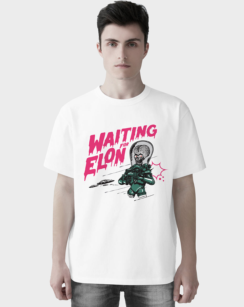 Waiting for Elon Unisex Tee