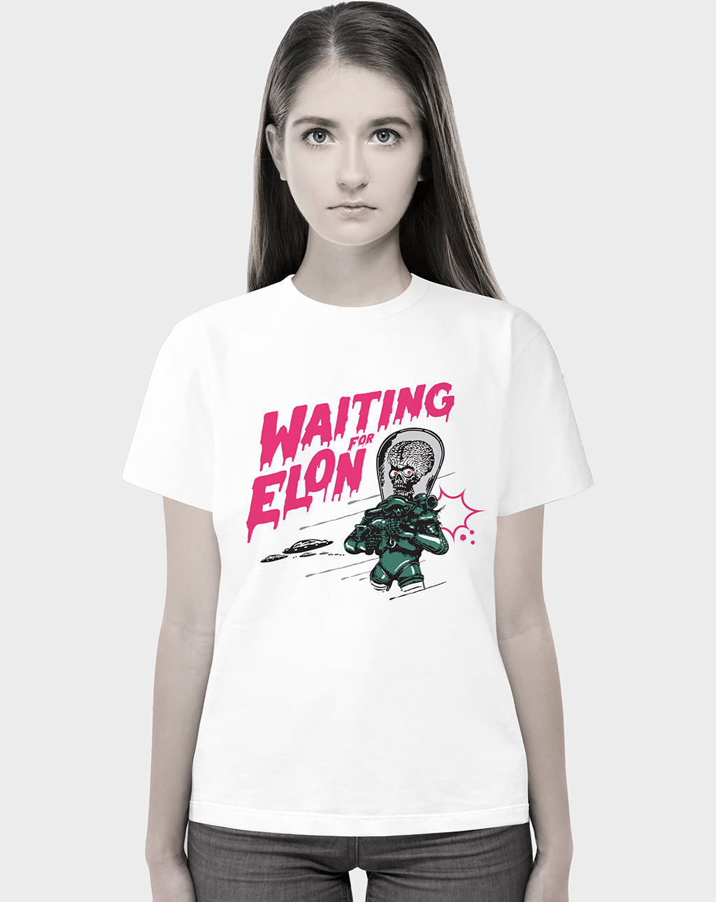 Waiting for Elon Unisex Tee