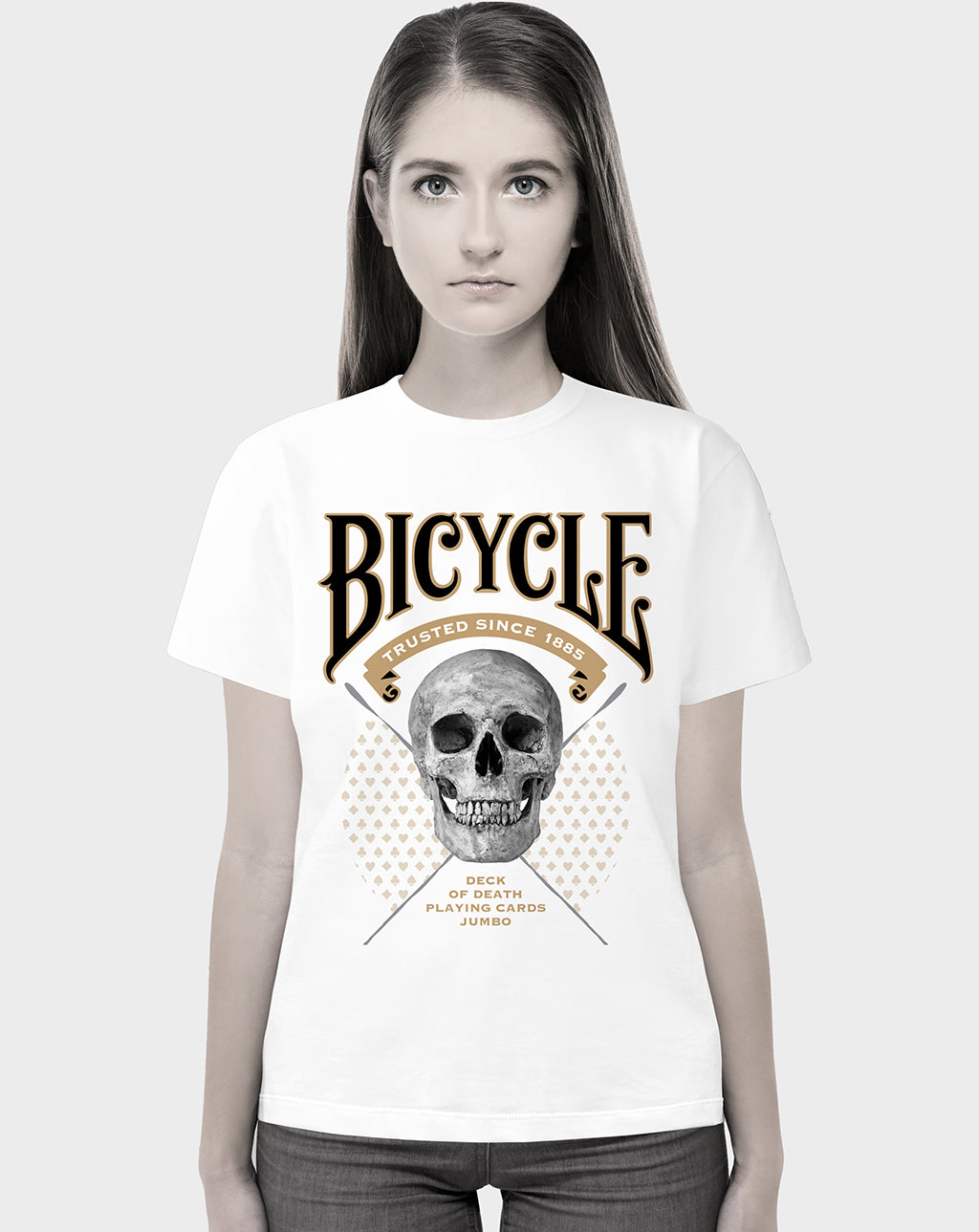 Bicycle Deck of Death Unisex Tee