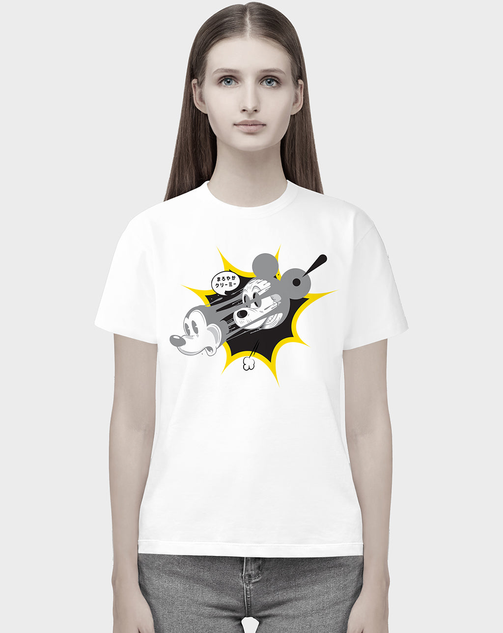 Mickey Face Off Unisex Tee