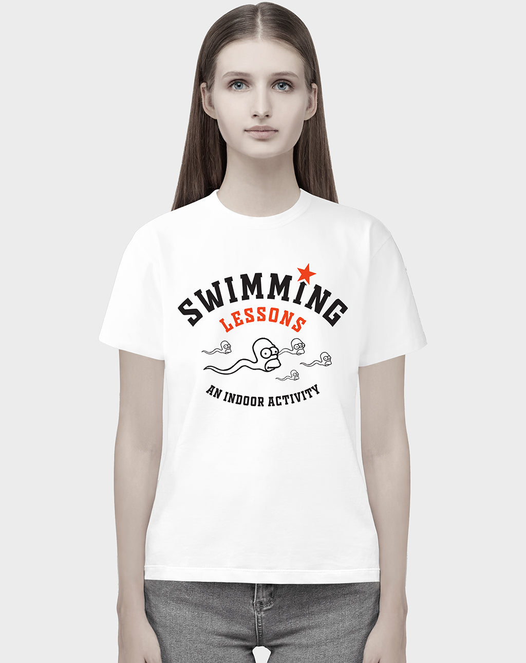 Swimming Lessons Unisex Tee