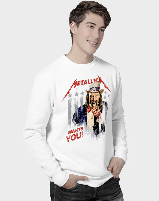 Metallica Wants You Unisex Sweatshirt