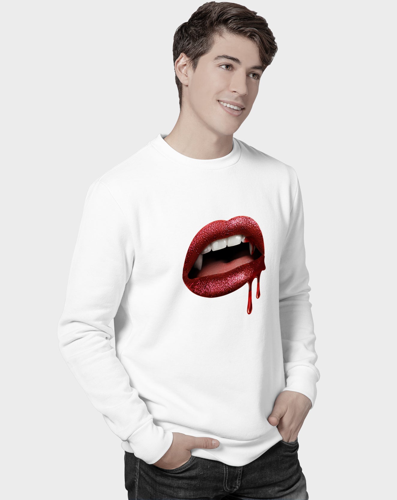 Love at First Bite Unisex Sweatshirt